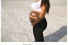 Pregnancy photos at Jacksonville beach