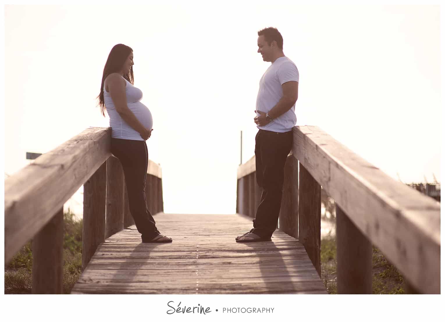Pregnancy photos Jacksonville beach Pier - Florida
