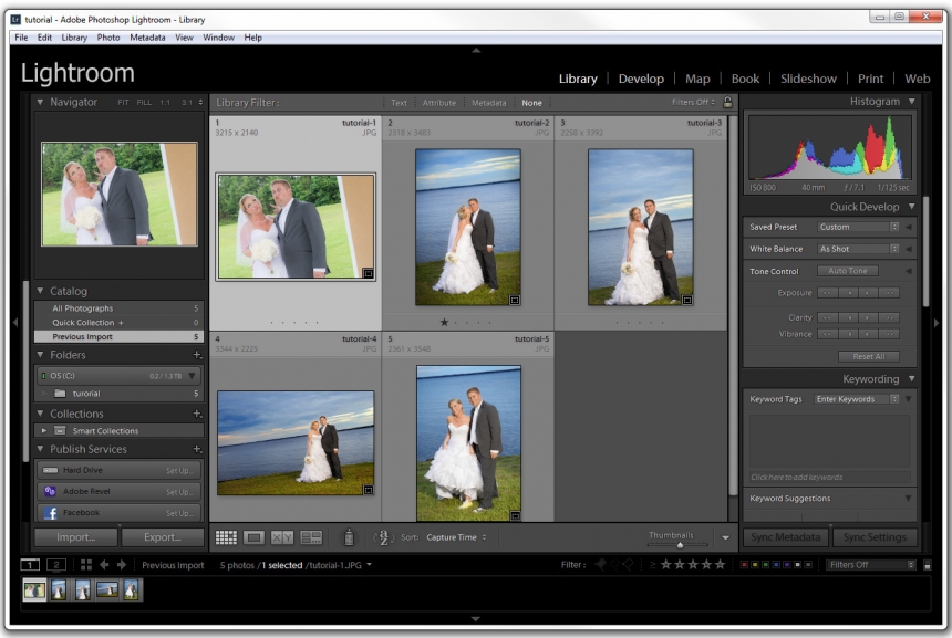 How to straighten in Lightroom