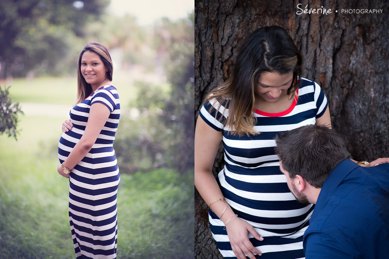 Maternity pictures at Treaty Oak Park Jacksonville