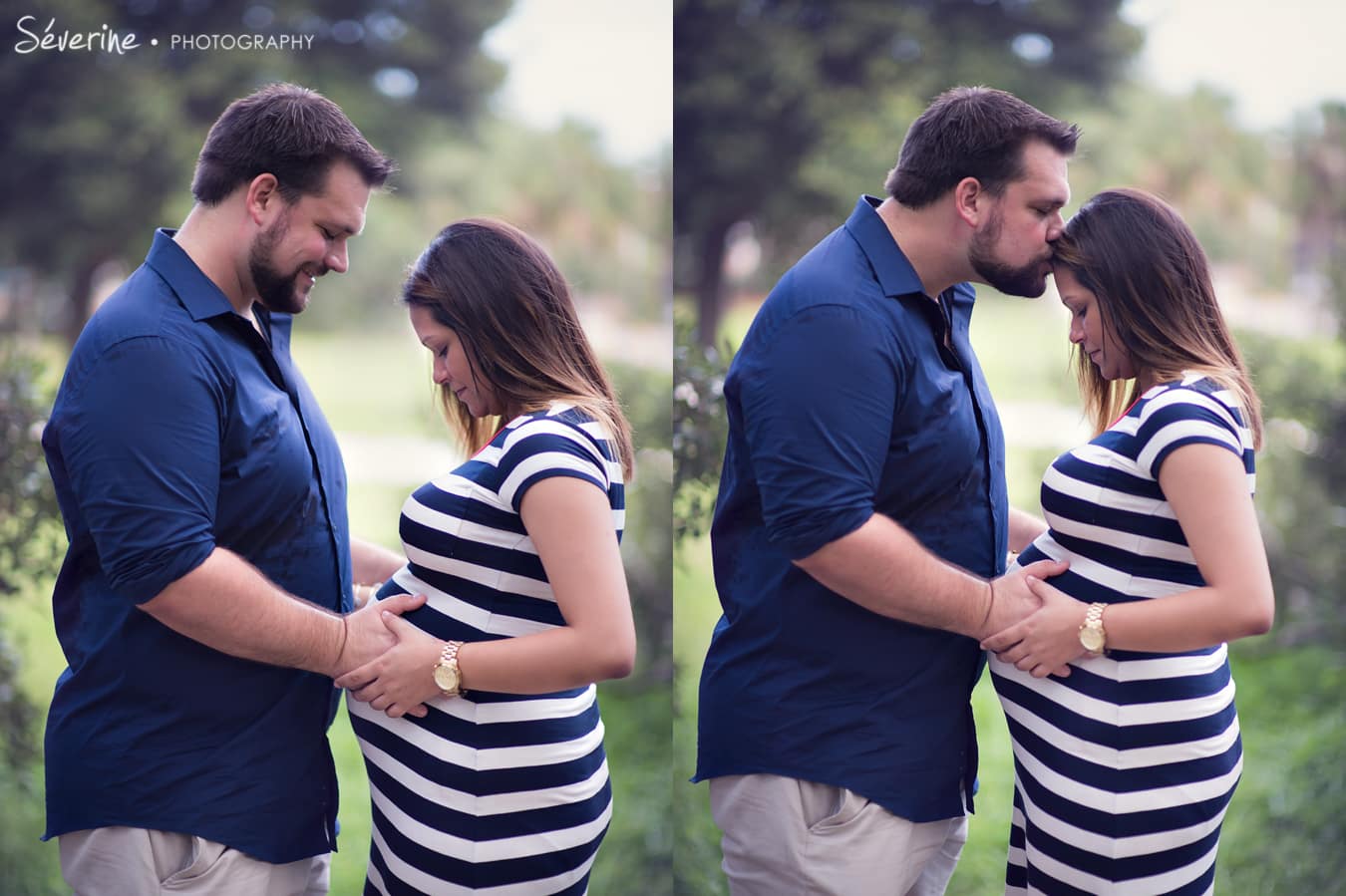 Maternity pictures at Treaty Oak Park Jacksonville