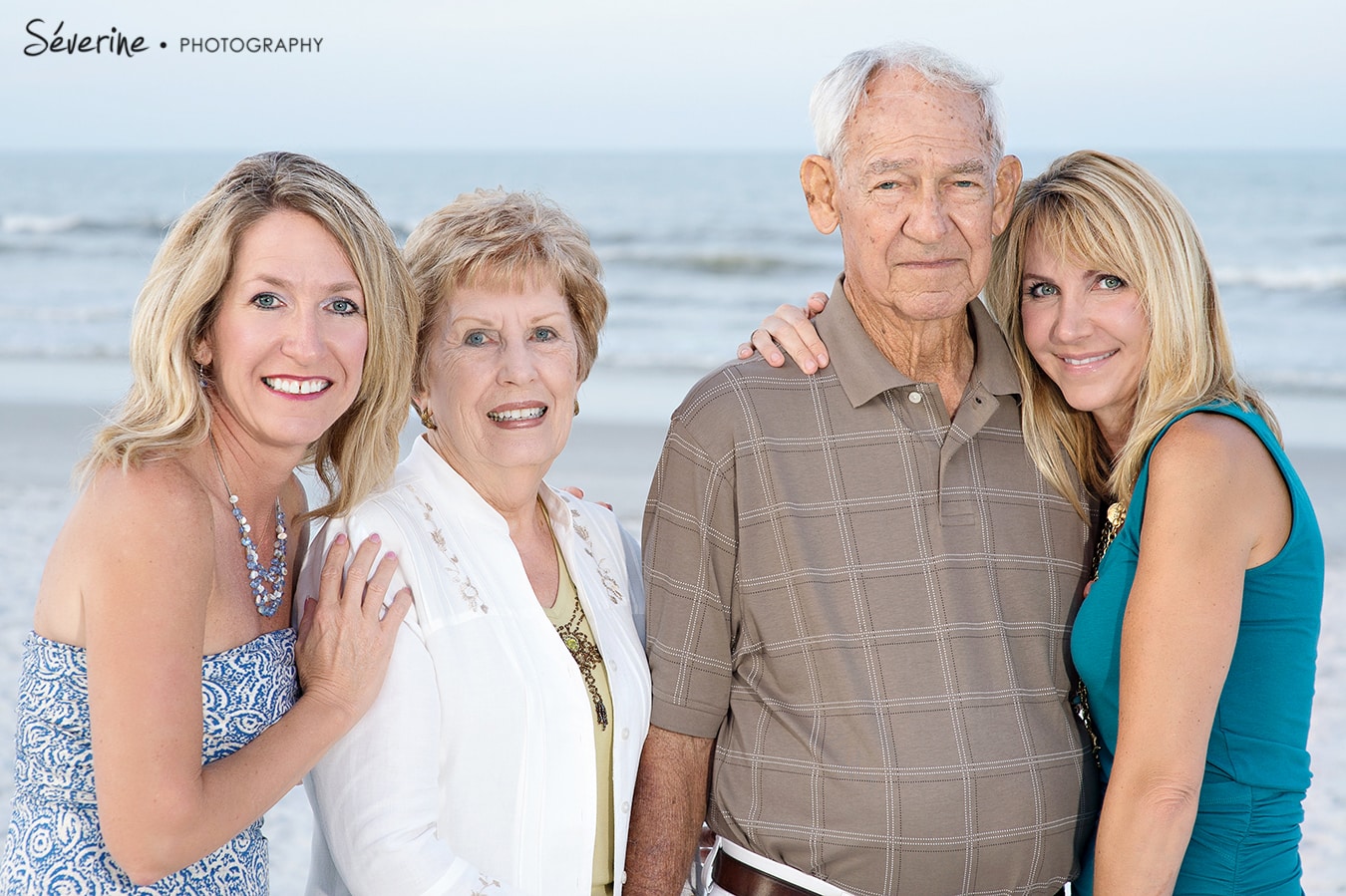 Family pictures at Jacksonville Beach