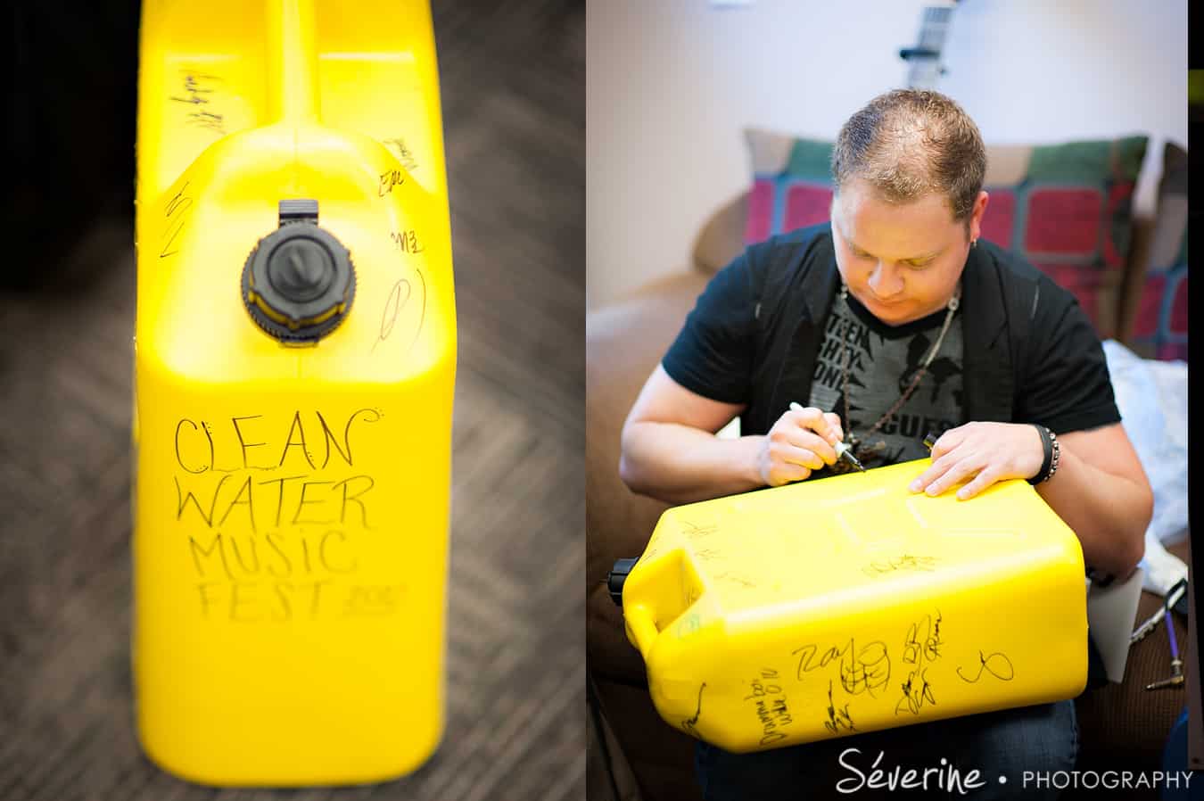 Photography of an artist