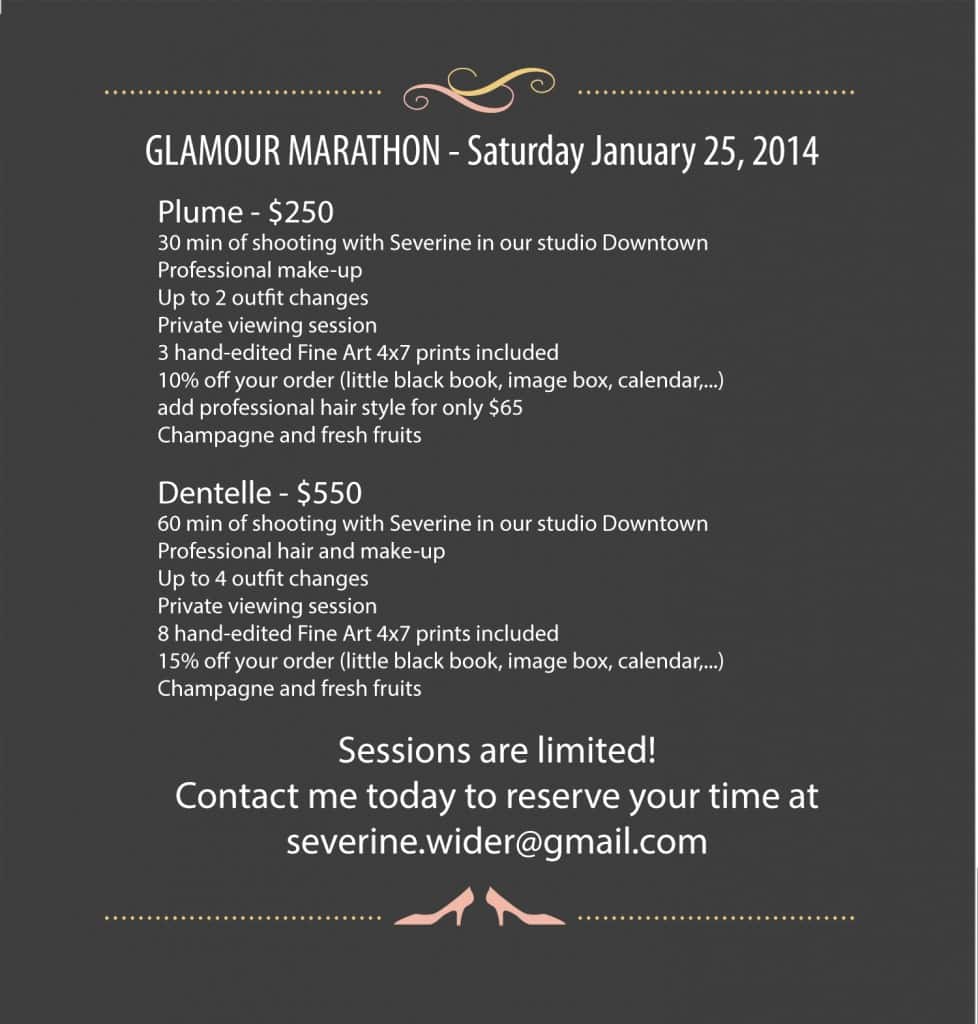 boudoir glamour marathon