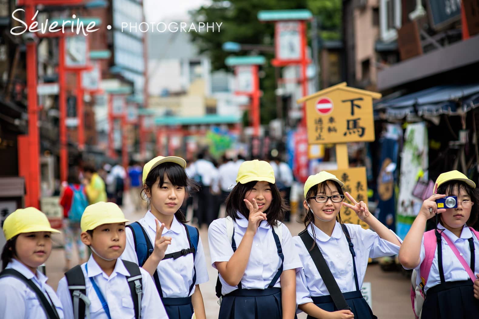 Students in Tokyo Japan