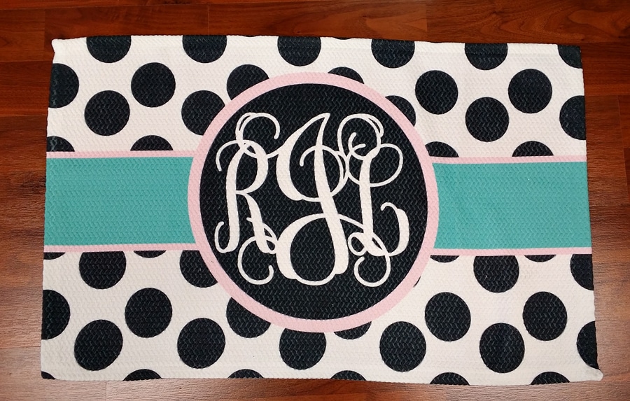 Jacksonville Wedding Photographer - monogram rug