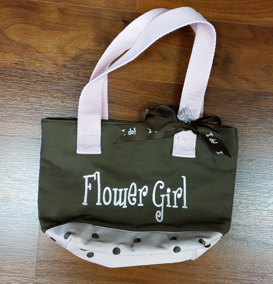 flower girl bag