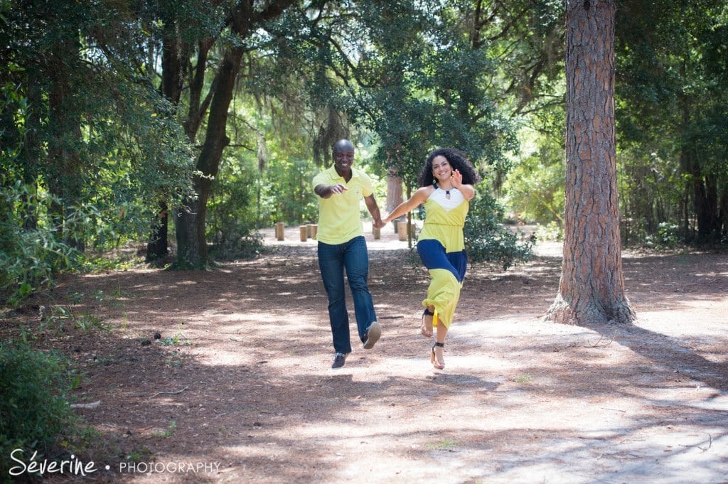 running together engagement