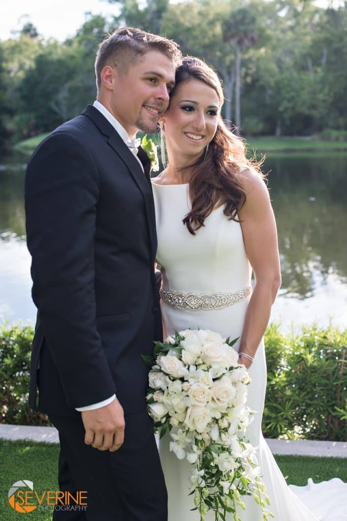 bride and groom photos at sawgrass marriott
