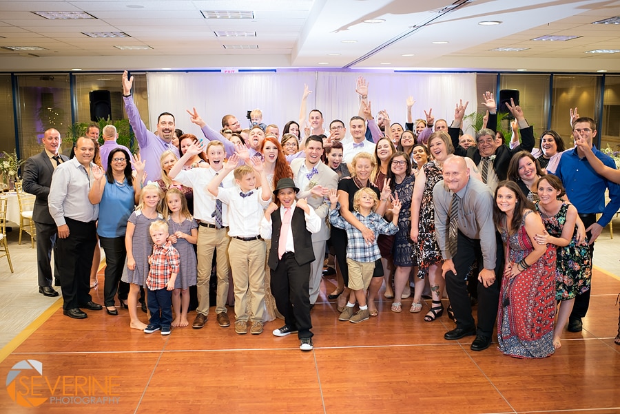 group photograph wedding at unf